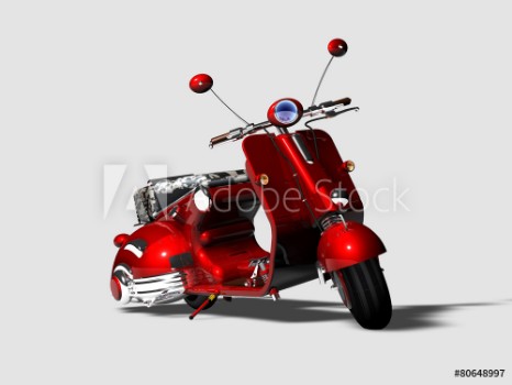 Picture of Scooter rosso